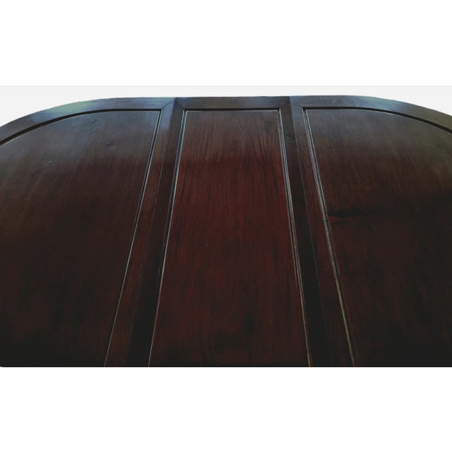 1970s Ming Dynasty Design, Dining Table With Eight Chairs in the Style of Michael Taylor for Baker - Set of 9 For Sale - Image 9 of 12