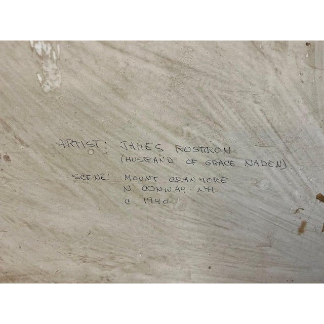 Oil on Board of New Hampshire Coastal Scene For Sale - Image 12 of 12