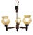 Vintage Wooden Ceiling Lamp, 1975 For Sale