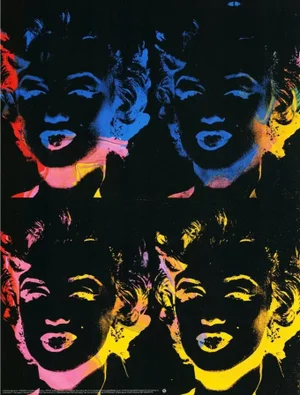 1993 Andy Warhol Foundation - Four Marilyns - Lithograph
