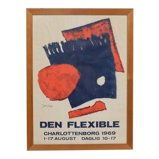 Mid-C. "Den Flexible" Poster 1969 Ole Folmer Hansen For Sale
