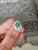 Set in 18k Gold, 2.14 Carats Natural Zambian Emerald & Diamonds Engagement Ring, Size 6 For Sale - Image 4 of 9