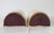 Pair of Vintage Leather Wrapped Bookends For Sale - Image 11 of 11