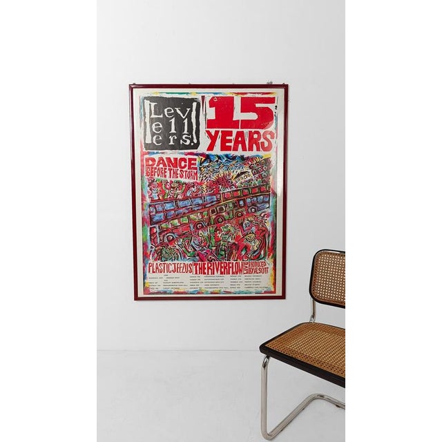 The Levellers Billboard Promo Poster Dance Before the Storm 15 Years, 1990s For Sale - Image 3 of 13