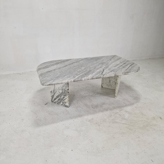 Stone Italian Marble Coffee Table, 1970s For Sale - Image 7 of 18