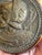 Late 20th Century Antique Bronze Tabletop Medallion- Neoclassical Soldier For Sale - Image 5 of 12
