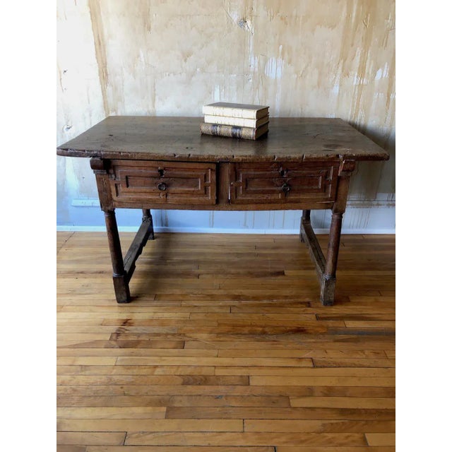Early 18th Century Italian Antique Side Table For Sale - Image 5 of 12