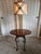 English Vintage Drop Leaf Side Table Floor Lamp For Sale - Image 3 of 12