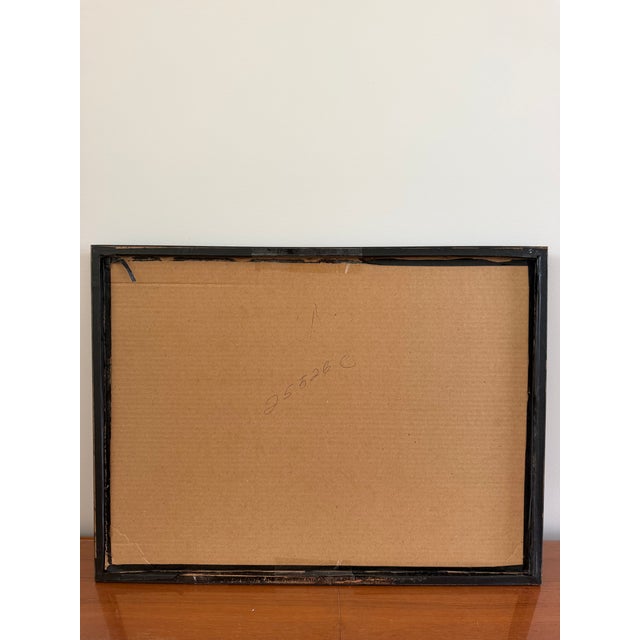 Glass 1970s Alexander Calder Mid-Century Modern Folio Lithograph, Framed For Sale - Image 7 of 7