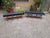 Bench in Light Wood with Electric Blue Velvet Seat, 1960s For Sale - Image 10 of 18