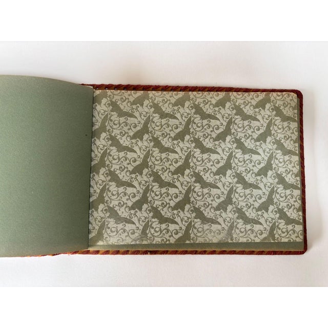 Berber Tribes of Morocco Moroccan Hand-Tooled Leather Photo Album With Fantasia Scene, Circa 1940s For Sale - Image 4 of 14