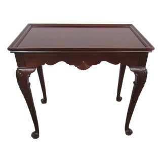 Hammary Mahogany Tea Side Table Vintage Beautiful For Sale