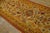 1930s Ivory Yellow Geometric Antique Donegal Arts & Crafts Rug 4'6" X 9' Handknotted Wool Carpet For Sale - Image 4 of 6
