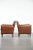 Art Deco Club Chairs in Leather, Set of 2 For Sale - Image 4 of 14
