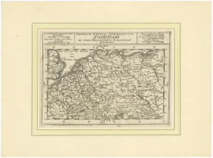 Map of the Holy Roman World, 1710