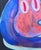 Cecilia Beaven Contemporary Abstract Pink & Blue Biomorphic Contorted Alligator Figure Painting, 21st Century For Sale In Houston - Image 6 of 11