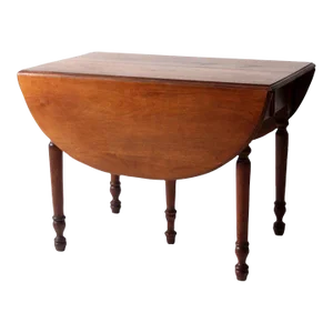 Antique Drop Leaf Table With 2 Leaf Extensions