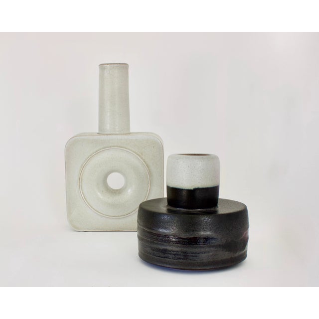 Mid-Century Modern Carlo Zauli Ceramic Vase For Sale - Image 3 of 12