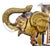 Large Vintage Chinese Asian Glazed Terracotta Elephant Garden Stool Bench For Sale - Image 11 of 15