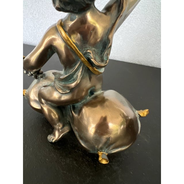 Vintage Pair Bacchus Candlesticks For Sale - Image 12 of 12