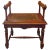 19th Century French Carved and Stained Walnut Stool. For Sale - Image 12 of 12