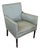 Regency Deep Seated Howard and Sons Style Library Arm Chair For Sale