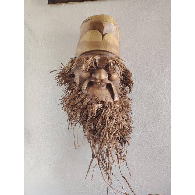 1960s Chinese Bambù Mask For Sale - Image 6 of 7