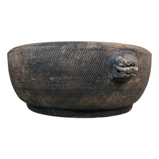 Edo Earthenware Garden Ornament, Japan For Sale