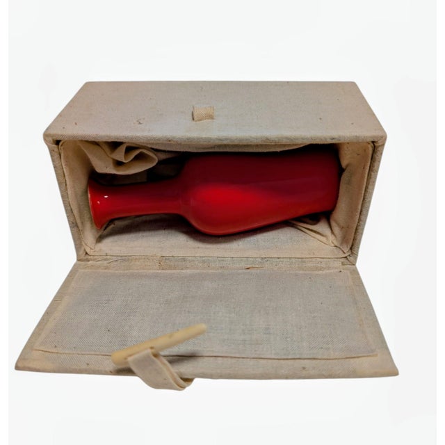 Antique Qianlong Period Chinese Red Porcelain Vase For Sale - Image 12 of 12