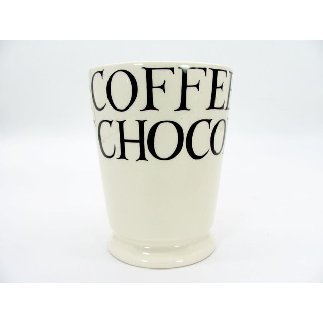 Contemporary 2014 Emma Bridgewater Black Toast & Marmalade Tall Mugs - Set of 4 For Sale - Image 3 of 10