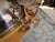 Vintage Italian Serving Dish with Gilt Details, 1970s For Sale - Image 4 of 14