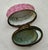 Bright Pink C 1790 Battersea Bilston Enamel “Think of Me Tho Many Miles Away” - Motto Patch For Sale - Image 8 of 11
