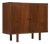 1960s Refinished 36” Walnut Mid Century Credenza Chest For Sale