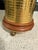 1970s Unique Brass Antique Jar Table Lamp With Shade For Sale - Image 5 of 10
