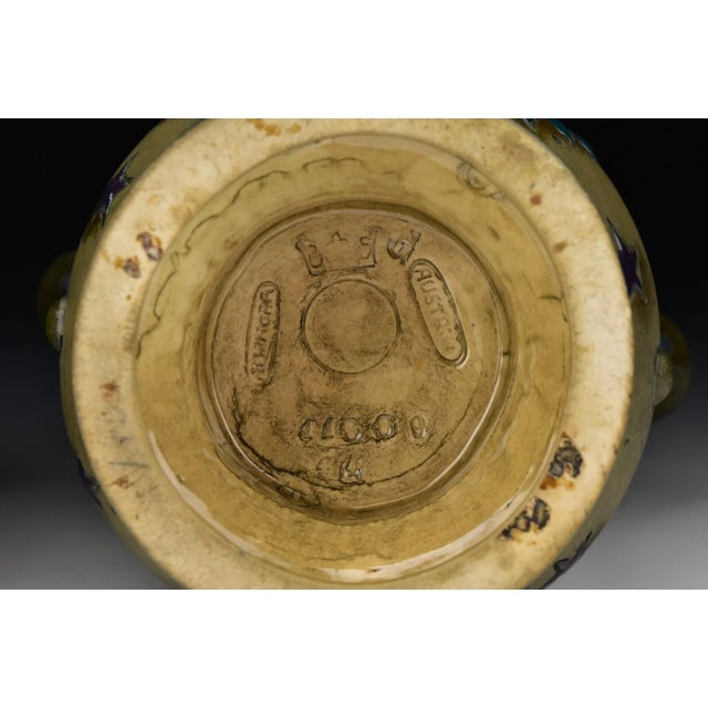 Early 20th Century Imperial Amphora Porcelain Vases With Dignitaries For Sale In Portland, ME - Image 6 of 8