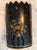 Metal Mid-Century Italian Hand-Painted Chinoiserie Tole Wastebasket for Bergdorf Goodman For Sale - Image 7 of 9