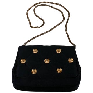 Henri Betrix Quilted Satin Purse For Sale