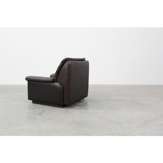 Brown Mid-Century Modern DS‑66 Relax Chair in Brown Leather from de Sede, Switzerland, 1960s For Sale - Image 8 of 18