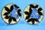 Measurements: single plate: diameter: 15.5 cm; depth: 2 cm; total weight: 0.375 kg item : elegant pair of vintage...