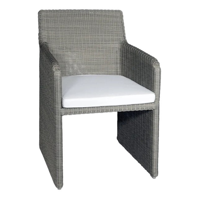 Artesia Lucas Aluminum Framed Patio Dining Chair For Sale