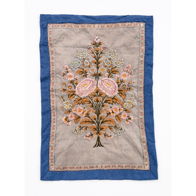 Vintage English Flora Tapestry, 1970s For Sale - Image 6 of 6