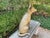 1960s Hollywood Regency Brass German Shepherd For Sale - Image 10 of 13