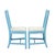 Pair of Painted Academic Revival Slip Seat Side Chairs, 1940 For Sale - Image 4 of 14