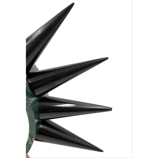 1985 "Sholapur" Michele De Lucchi Memphis Style Postmodern Sculptural Vase for Up & Up For Sale - Image 10 of 13