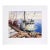 Bonnie Bill - Tugboat at the Dock in Boston - Seascape in Watercolor on Paper by Claire Weist For Sale