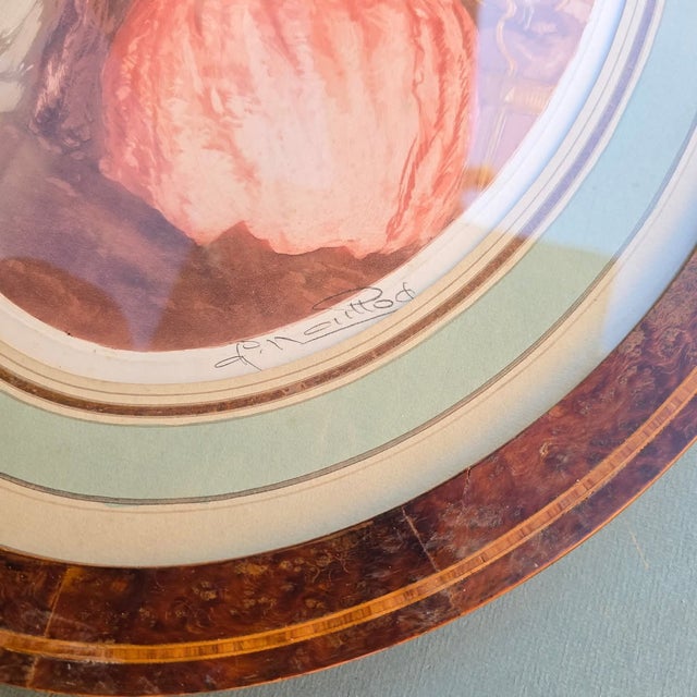 Charles Naillod, The Secret Encounter, 1920s, Glass & Wood & Paper For Sale - Image 15 of 18