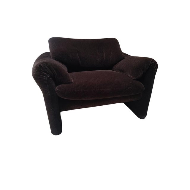 Maralunga Lounge Chair by Vico Magistretti for Cassina, 1970s For Sale - Image 10 of 12