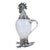 Glass and Silver Rooster Jug from J.D. Schleissner Söhne, Hanau, Germany, Late 19th Century For Sale - Image 10 of 12