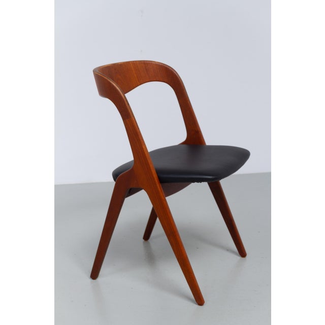 Danish Teak Sonja Side Chair by Johannes Andersen for Vamo, 1960s For Sale - Image 6 of 18
