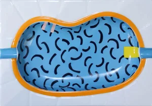 David Hockney, Hockneys Pool, 2024, Ceramic